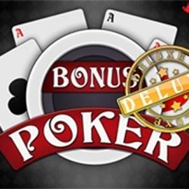 Official Table Games logo: Bonus Poker Deluxe - 3 Hands by RTG (Reel Time Gaming) at Gambloria Casino