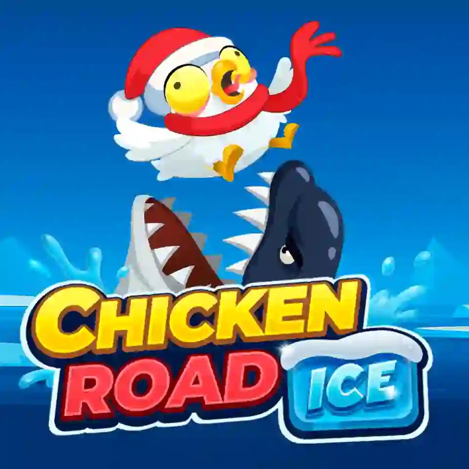 Chicken Road Ice slot logo by InOut at Gambloria Casino