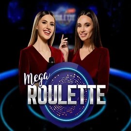 Mega Roulette logo by Pragmatic Play Gambloria Casino