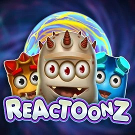 Reactoonz game by Play'n GO – logo hosted on Gambloria Casino