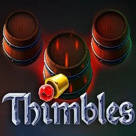 Official Casino Games logo: Thimbles by Evoplay at Gambloria Casino